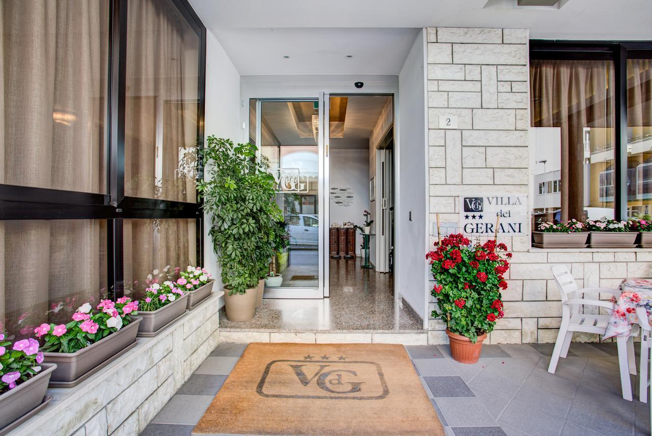 Hotel Villa Dei Gerani Rimini Exteriér fotografie