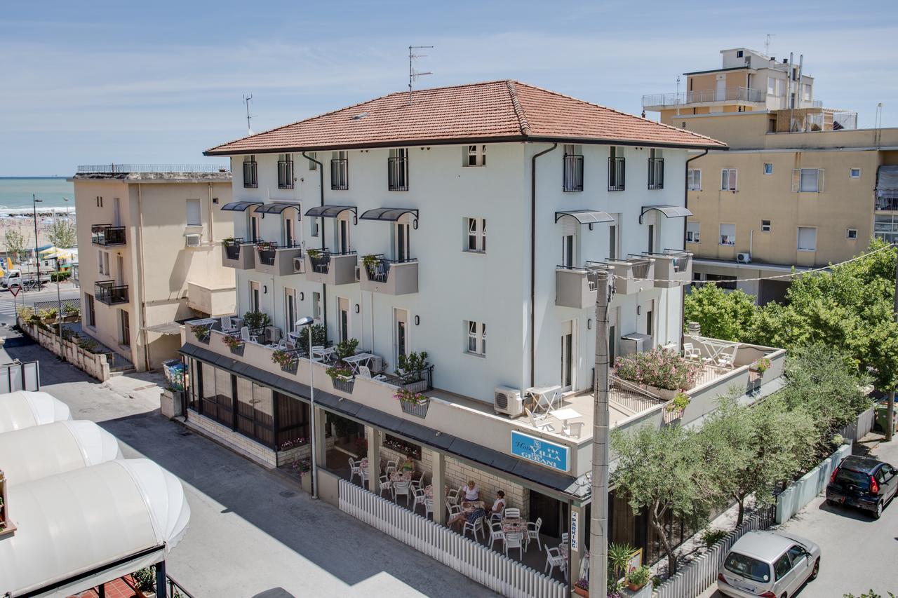Hotel Villa Dei Gerani Rimini Exteriér fotografie
