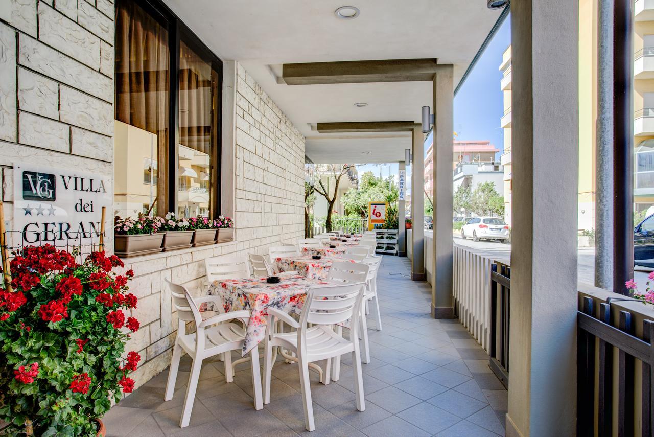 Hotel Villa Dei Gerani Rimini Exteriér fotografie
