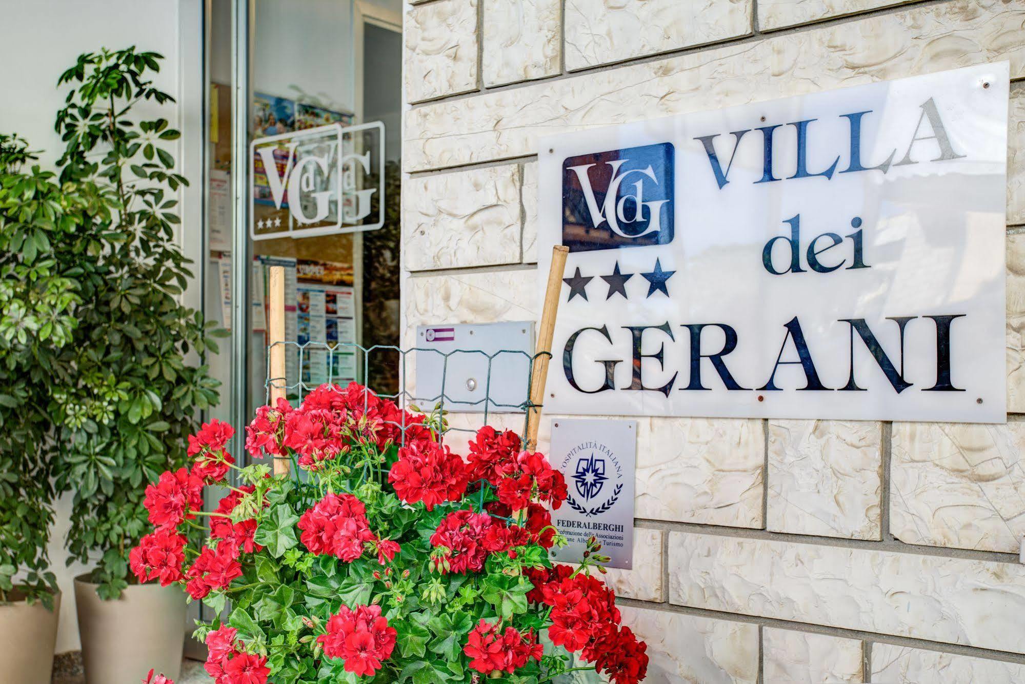 Hotel Villa Dei Gerani Rimini Exteriér fotografie